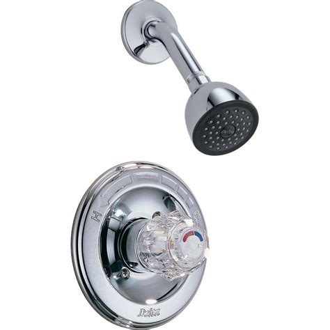 single valve shower faucet|Single Handle